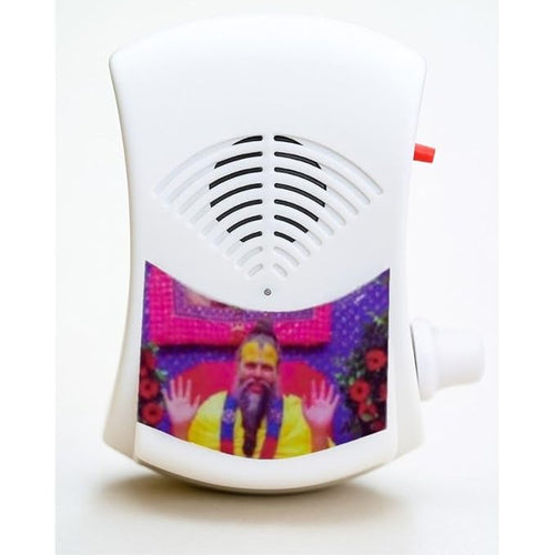 Premanand ji maharaj radha vallabh ji Mantra Chanting Box Player for Prayer Mantra Device (220/240V AC Power) Continuous Chants Speaker Jaap Meditation