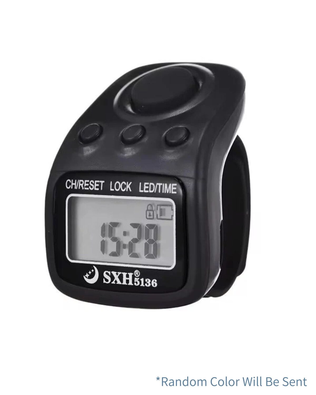 60 Lakh Japa Counting Capacity | Chargeable with C- Type, Digital Finger Clicker for Daily Sadhana | Premium Radha Naam Tally Counter
